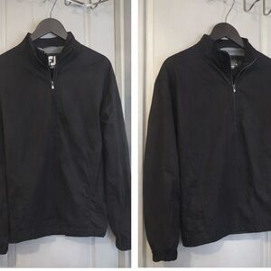 FootJoy Black Quarter-Zip Jacket